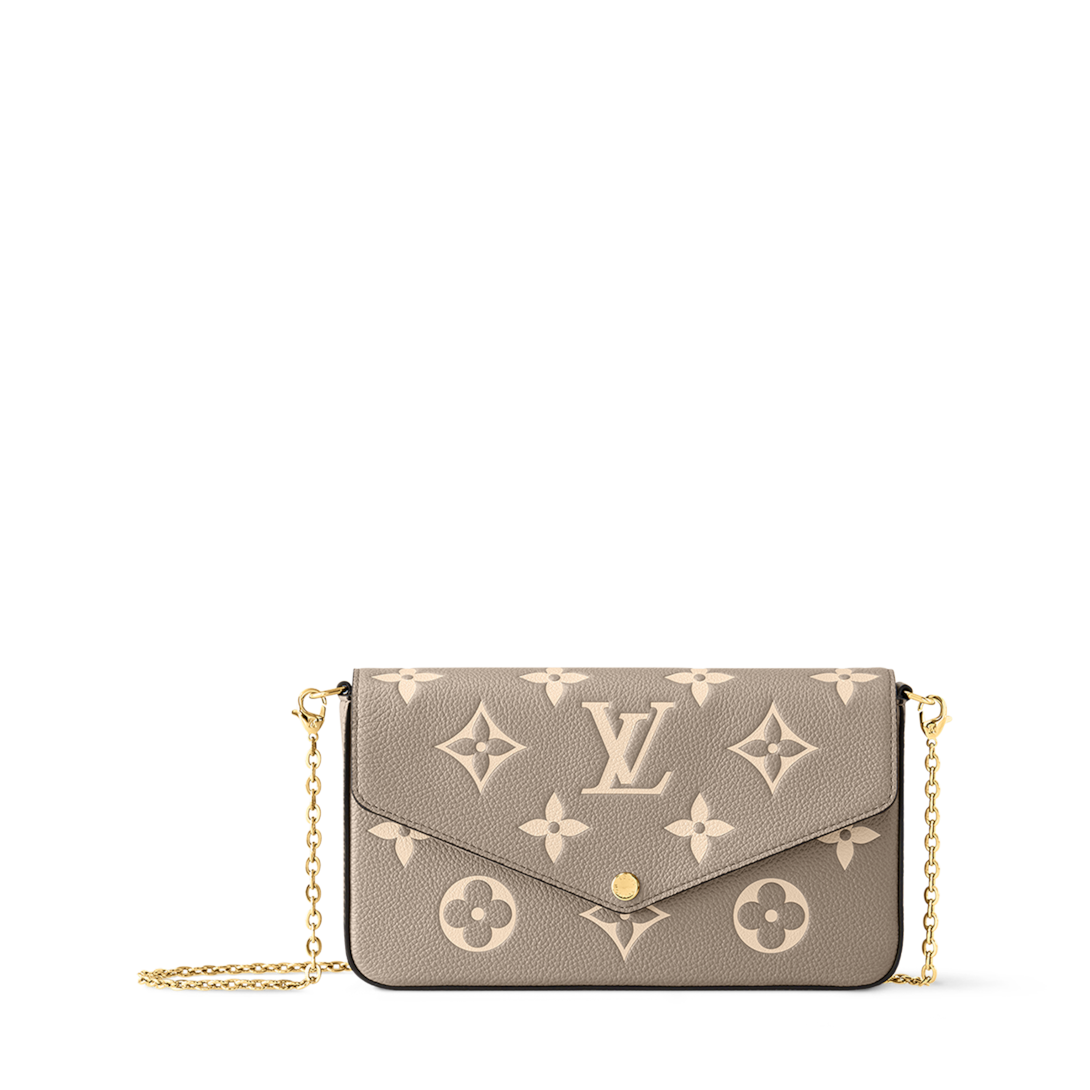 Pochette Félicie Monogram Empreinte Leather - Wallets and Small